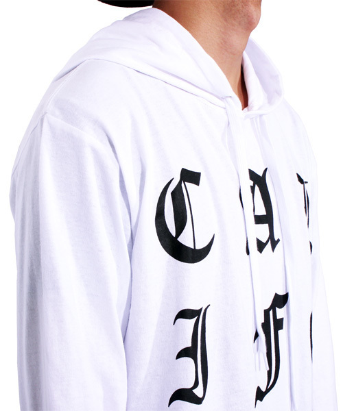 ８(eight)（エイト）の「ペイズリー プルオーバー パーカー スウェット（パーカー・メンズ・ホワイト/ブラック・MEDIUM/LARGE）」の8枚目の写真