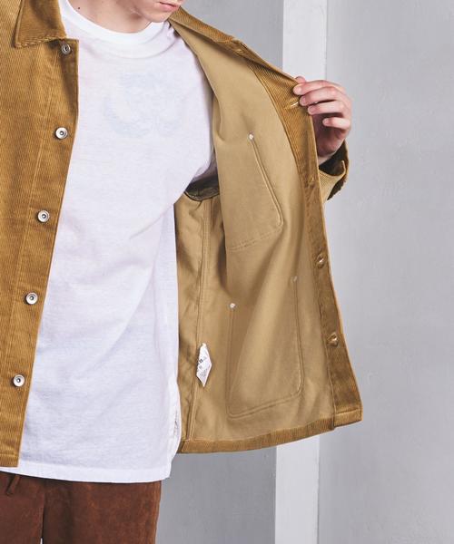 美品✨ AURALEE カバーオール　コーデュロイ　L ブラウン AURALEE（オーラリー）の「【別注】＜AURALEE（オーラリー