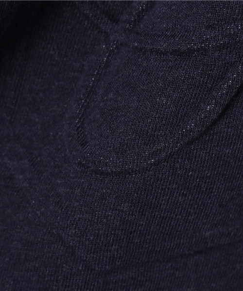 mercibeaucoup,（メルシーボークー）の「Ｂ：ポケオシウラケ（Tシャツ/カットソー・レディース・グレー/オフホワイト/ネイビー・01）」の14枚目の写真