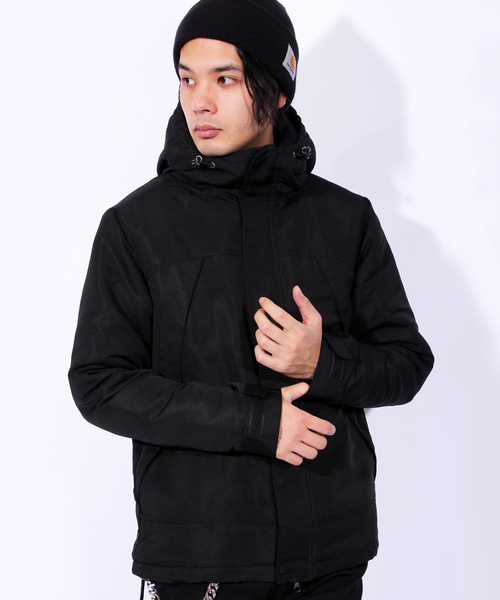 ８(eight)（エイト）の「裏ボア マウンテンパーカー（マウンテンパーカー・メンズ・ブラック/ネイビー/ブルー/レッド/イエロー/グレー・LARGE/MEDIUM/SMALL/X-LARGE）」の2枚目の写真