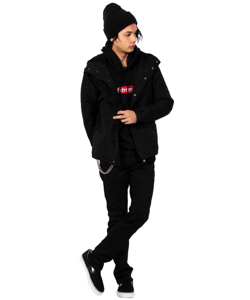 ８(eight)（エイト）の「裏ボア マウンテンパーカー（マウンテンパーカー・メンズ・ブラック/ネイビー/ブルー/レッド/イエロー/グレー・LARGE/MEDIUM/SMALL/X-LARGE）」の7枚目の写真