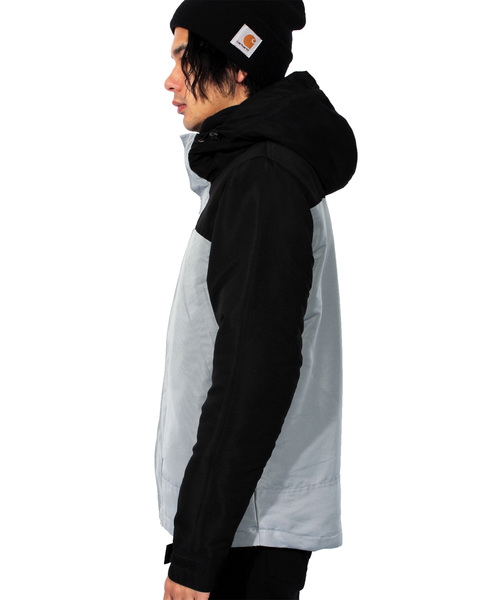 ８(eight)（エイト）の「裏ボア マウンテンパーカー（マウンテンパーカー・メンズ・ブラック/ネイビー/ブルー/レッド/イエロー/グレー・LARGE/MEDIUM/SMALL/X-LARGE）」の13枚目の写真