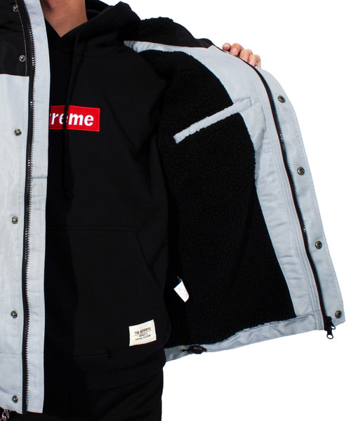 ８(eight)（エイト）の「裏ボア マウンテンパーカー（マウンテンパーカー・メンズ・ブラック/ネイビー/ブルー/レッド/イエロー/グレー・LARGE/MEDIUM/SMALL/X-LARGE）」の16枚目の写真