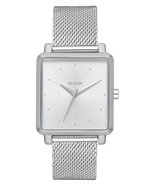 NIXON(ニクソン)の「K SQUARED MILANESE NA12061920-00 ALL SILVER(アナログ腕時計・レディース・シルバー・FREE)」の1枚目の写真