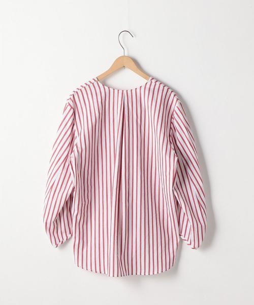 coen（コーエン）の「コットンピケパフスリーブブラウス（シャツ/ブラウス・レディース・ホワイト/ネイビー/マスタード/レッド・FREE）」の21枚目の写真