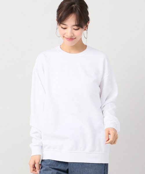 JOINT WORKS(ジョイントワークス)の「JERZEES COL SWT CREW NECK(スウェット・レディース・ホワイト/サックスブルー/オレンジ・MEDIUM/LARGE)」の2枚目の写真