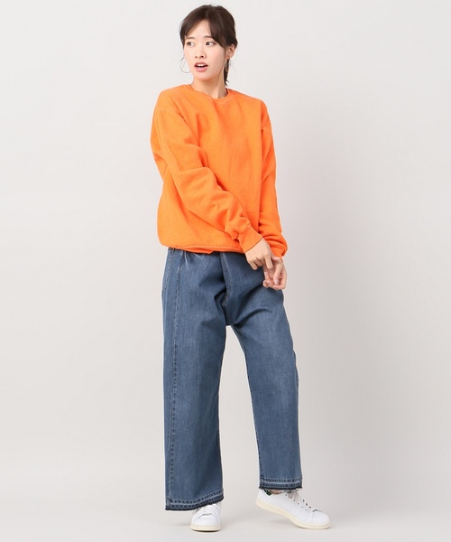 JOINT WORKS(ジョイントワークス)の「JERZEES COL SWT CREW NECK(スウェット・レディース・ホワイト/サックスブルー/オレンジ・MEDIUM/LARGE)」の13枚目の写真