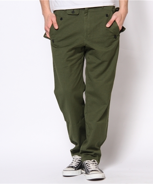 KATHARINE HAMNETT LONDON （キャサリンハムネットロンドン）の「アーカイブカーゴ（カーゴパンツ・メンズ・ブラウン/カーキ・LARGE/MEDIUM）」の2枚目の写真