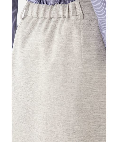 22 OCTOBRE（ヴァンドゥ－オクトーブル）の「麻調サマーセットアップスカート（スカート・レディース・ブルー/グレー・36/38/40）」の8枚目の写真