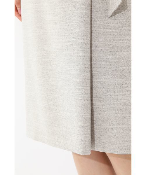 22 OCTOBRE（ヴァンドゥ－オクトーブル）の「麻調サマーセットアップスカート（スカート・レディース・ブルー/グレー・36/38/40）」の7枚目の写真