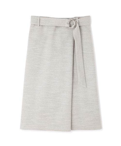 22 OCTOBRE（ヴァンドゥ－オクトーブル）の「麻調サマーセットアップスカート（スカート・レディース・ブルー/グレー・36/38/40）」の18枚目の写真