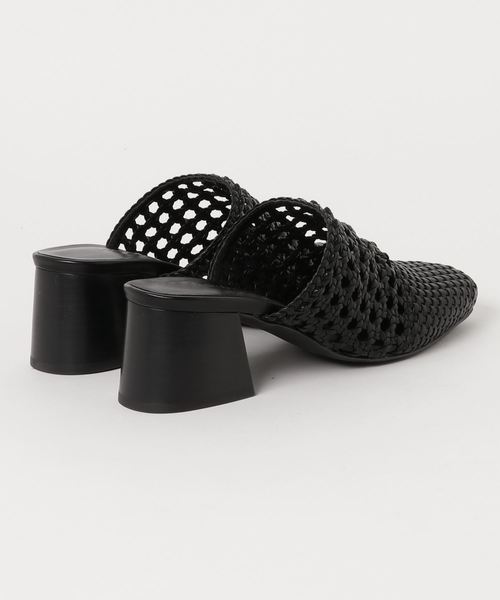 MOUSSY（マウジー）の「WEAVE MULE（パンプス・レディース・ブラウン/ブラック・LARGE/MEDIUM/SMALL）」の4枚目の写真