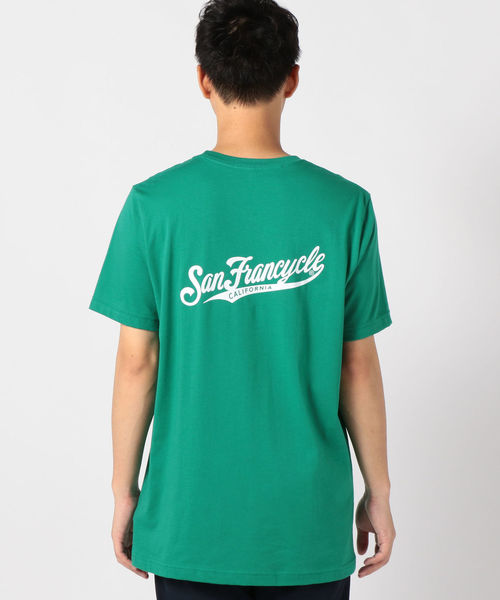 SHIPS（シップス）の「San Francycle: LOGO Tシャツ（Tシャツ/カットソー・メンズ・ホワイト/ブルー/グリーン・MEDIUM/LARGE）」の5枚目の写真
