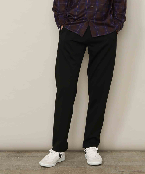 ADAM ET ROPE'(アダムエロペ)の「ストレッチツイルイージーパンツ(その他パンツ・メンズ・ブラック/チャコールグレー/ダークブラウン・M/L)」の2枚目の写真
