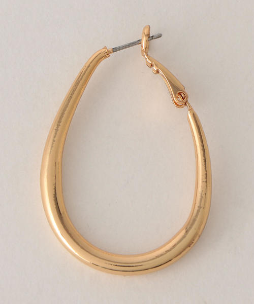 BEAUTY&YOUTH UNITED ARROWS（ビューティーアンドユースユナイテッドアローズ）の「BY メタルパイプドロップピアス（ピアス（両耳用）・レディース・ゴールド/シルバー・FREE）」の4枚目の写真