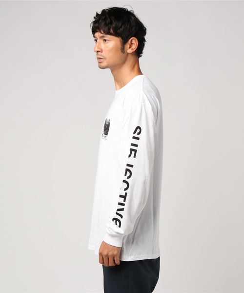VENCEEXCHANGE(ヴァンスエクスチェンジ)の「袖ロゴロンTシャツ(Tシャツ/カットソー・メンズ・ホワイト/ブラック/ボルドー・M/L)」の4枚目の写真