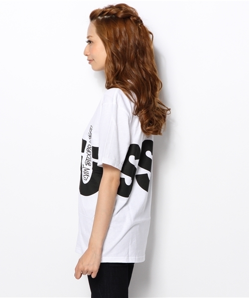 Stussy Women(ステューシーウィメン)の「Big Stussy(Tシャツ/カットソー・レディース・ホワイト/ブラック/ヘザ-グレー・SMALL/MEDIUM)」の5枚目の写真