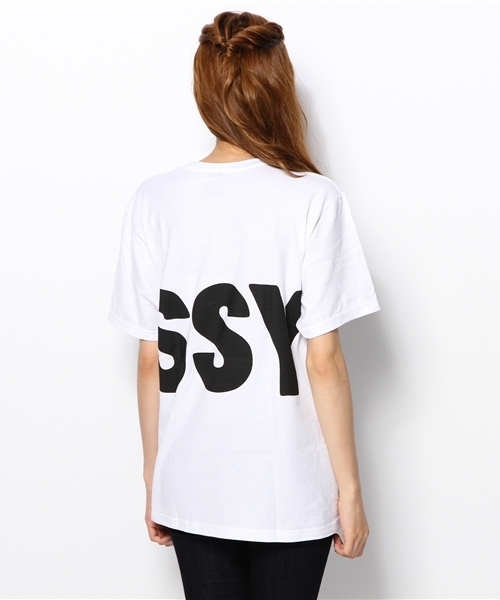 Stussy Women(ステューシーウィメン)の「Big Stussy(Tシャツ/カットソー・レディース・ホワイト/ブラック/ヘザ-グレー・SMALL/MEDIUM)」の6枚目の写真