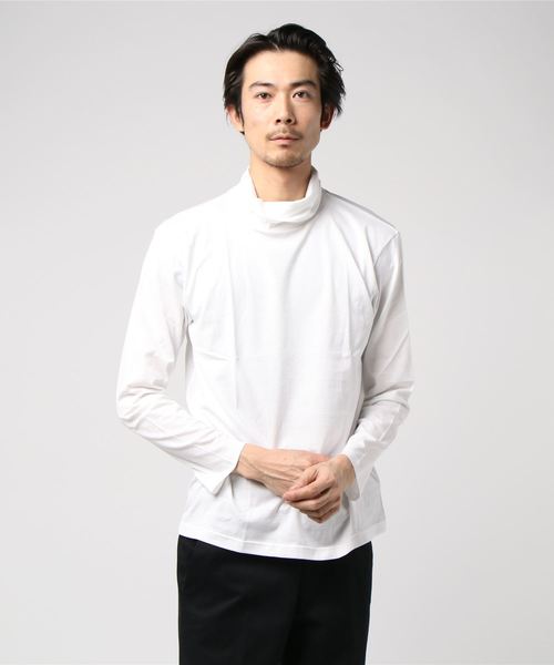 SUNSPEL（サンスペル）の「SUNSPEL / MEN’S Q82 PLAIN JERSEY（Tシャツ/カットソー・メンズ・ホワイト/ブラック/ネイビー・MEDIUM/LARGE）」の2枚目の写真