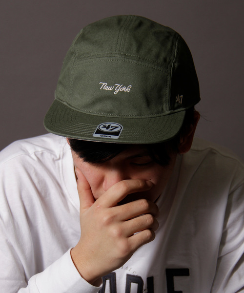 47brand フォーティーセブンブランド の 47 Brand 5パネルオフィシャルメジャーリーガーヤンキースロゴベースボールキャップ ストレートキャップ キャップ Wear