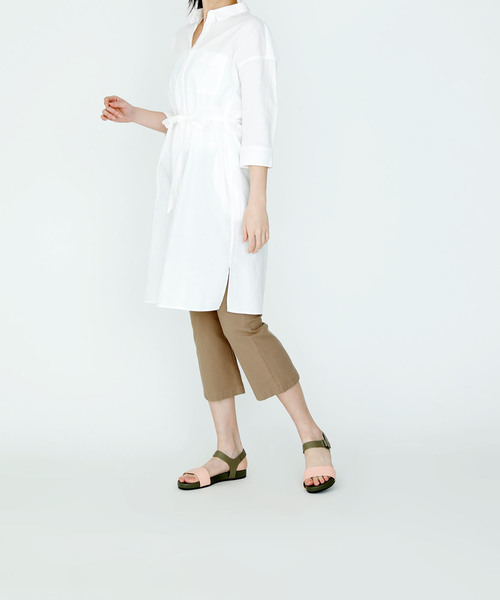 Clarks(クラークス)の「Bright Pacey / ブライトペイシー (ホワイトレザーコンビ)(サンダル・レディース・ホワイト・4/6/5/5.5/4.5/3.5/3)」の4枚目の写真