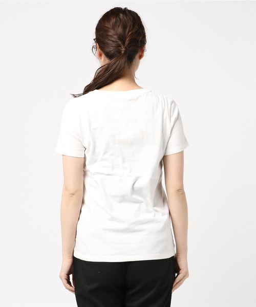 Ocean Pacific(オーシャンパシフィック)の「半袖Tシャツ OP 529503(Tシャツ/カットソー・レディース・ホワイト/ネイビー・M/L)」の4枚目の写真