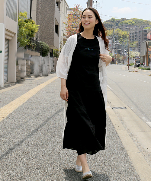 n'ee-ne（ネーネ）の「ロゴTシャツ（Tシャツ/カットソー・レディース・ブラック系その他2/ブラック系その他/ホワイト系その他2/ホワイト系その他・M）」の10枚目の写真