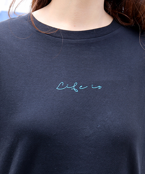 n'ee-ne（ネーネ）の「ロゴTシャツ（Tシャツ/カットソー・レディース・ブラック系その他2/ブラック系その他/ホワイト系その他2/ホワイト系その他・M）」の17枚目の写真