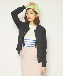 Khaju | Khaju:ボタニカルジャカードブルゾン(ブルゾン)