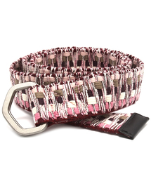 GEVAERT | GEVAERT / シャギーストライプ ベルト(ベルト)