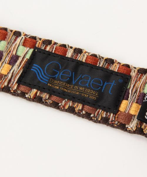 GEVAERT（ゲバルト）の「GEVAERT / シャギーストライプ ベルト（ベルト・メンズ・ピンク/その他1・ONE SIZE）」の10枚目の写真