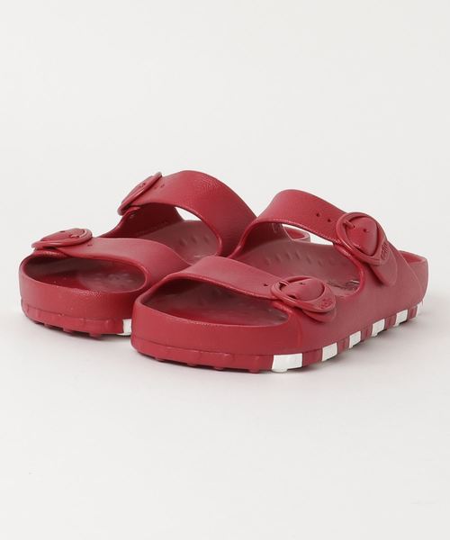 ccilu(チル)の「ccliu チル horizon check sandal ホライゾン チェック サンダル ユニセックス(サンダル・メンズ・ホワイト/ブラック/レッド・25.5cm/26.5cm/27.5cm/28.5cm/23.0cm/24.0cm/25.0cm/22.0cm)」の1枚目の写真