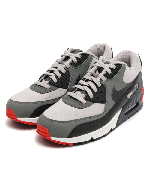 And A（アンドエー）の「NIKE AIR MAX 90 ESSENTIAL（スニーカー・メンズ・グレー/ホワイト・28.0cm）」の2枚目の写真
