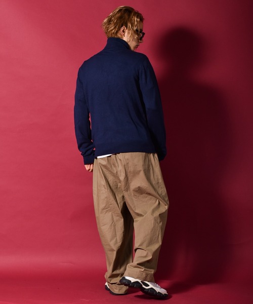 Starting Over(スターティングオーバー)の「カシミヤタッチタートルネックセーター(ニット/セーター・メンズ・チャコール/ブルー/マスタード/ネイビー/ブラウン/ホワイト/ブラック・M/L/XL)」の19枚目の写真