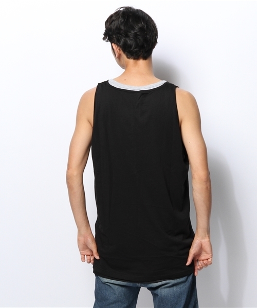 WHO'S WHO gallery（フーズフーギャラリー）の「【GIGGER】メッシュリバーシブルタンク（タンクトップ・メンズ・ホワイト/ブラック・FREE）」の3枚目の写真