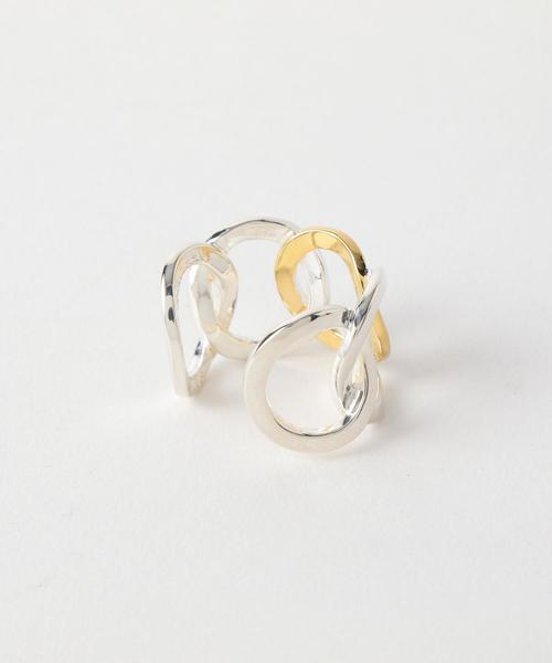 PHILIPPE AUDIBERT（フィリップ オーディベール）の「【別注】PHILIPPE AUDIBERT（フィリップオーディベール）SP サークルリング MIX（リング・レディース・その他1・フリー）」の3枚目の写真