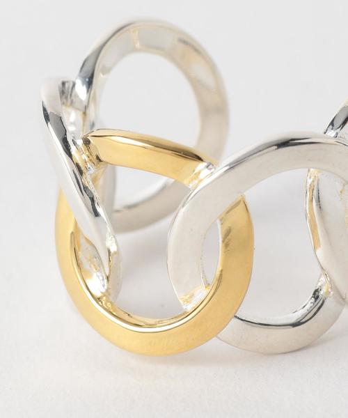 PHILIPPE AUDIBERT（フィリップ オーディベール）の「【別注】PHILIPPE AUDIBERT（フィリップオーディベール）SP サークルリング MIX（リング・レディース・その他1・フリー）」の2枚目の写真