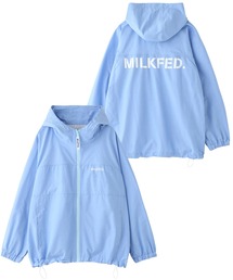 MILKFED.�i�~���N�t�F�h�j�́uLIGHTWEIGHT SPORTY HOODED JACKET�i�i�C�����W���P�b�g�j�v