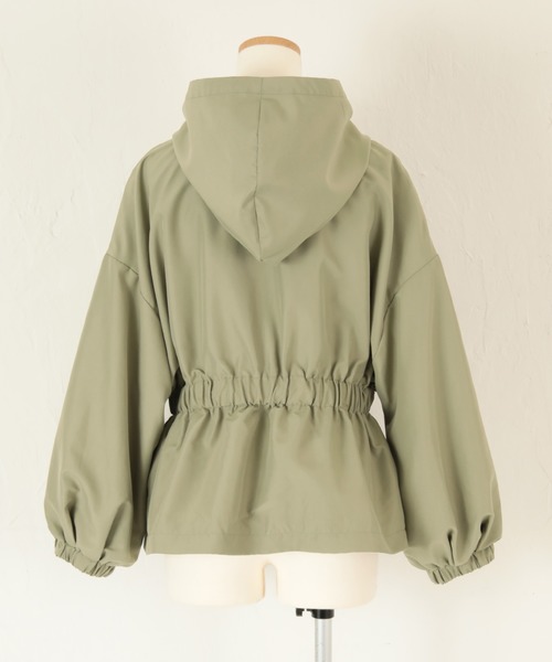 titivate（ティティベイト）の「ﾌｰﾃﾞｨﾍﾟﾌﾟﾗﾑｼﾞｬｹｯﾄ（ダウンジャケット/コート・レディース・ベージュ/モカ/ブラック/ライトカーキ/グレイッシュベージュ・M）」の14枚目の写真