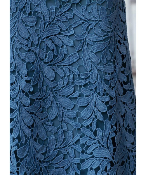 STYLE DELI（スタイルデリ）の「【LUXE】クラッシーレースAラインスカート（スカート・レディース・ブラウン/グリーン/ブルー・01/02）」の10枚目の写真