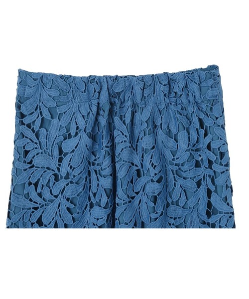 STYLE DELI（スタイルデリ）の「【LUXE】クラッシーレースAラインスカート（スカート・レディース・ブラウン/グリーン/ブルー・01/02）」の17枚目の写真