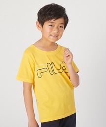 【FILA/フィラ】キッズロゴプリントTシャツ/半袖　ボーイズ  ガールズ スポーティー