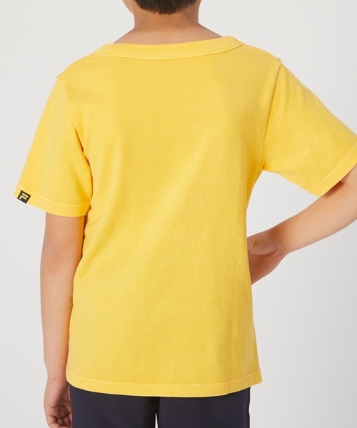 FILA（フィラ）の「【FILA/フィラ】キッズロゴプリントTシャツ/半袖　ボーイズ  ガールズ スポーティー（Tシャツ/カットソー・キッズ・ネイビー/ブラック/マスタード・150/160/130/140）」の18枚目の写真