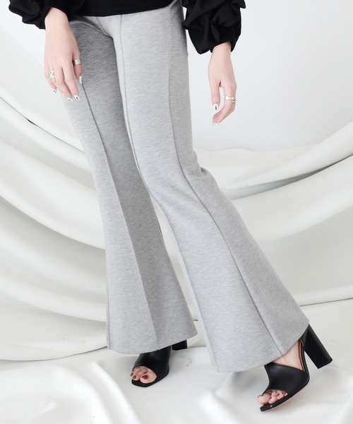 Narcissus(ナルシス)の「【cheap!!by vaNite】スウェットワイドパンツ(パンツ)」|グレー