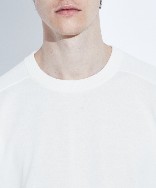 RECENCY OF MINE（リーセンシー オブ マイン）の「【Recency of Mine】強撚 天竺 Tシャツ（Tシャツ/カットソー・メンズ・グリーン/オレンジ/アイボリー・44/46/48）」の12枚目の写真