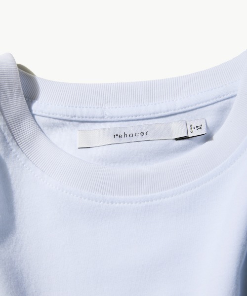 rehacer : With a Pearl Earring On Wide Loose Body / ウイズ ア パールイヤリング オン ワイドルーズボディー（Tシャツ/カットソー）｜rehacer（レアセル）