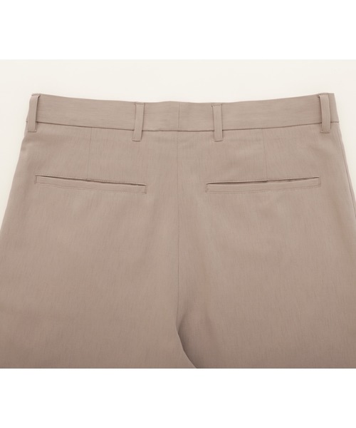 EMMA CLOTHES(エマクローズ)の「【セットアップ】ブライトポプリン レギュラーカラーシャツ オーバー ドレープ CPOシャツ&ワイドアンクルシェフパンツ ワンマイルウェア(シャツ/ブラウス・メンズ・ブラック/ブラウン/ベージュ/グリーン系その他/ベージュ系その他/ベージュ系その他2/ブラック系その他/グレイッシュベージュ/ライラック/グレイッシュブルー・M/L/S)」の18枚目の写真