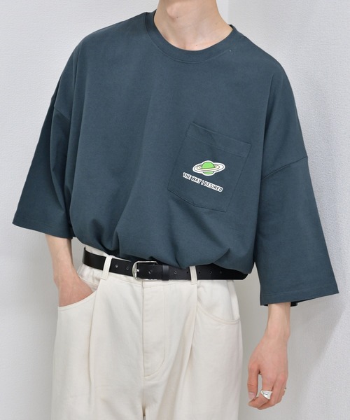 kutir（クティール）の「ロボットプリントTシャツ（Tシャツ/カットソー・メンズ・ホワイト/パープル/グリーン・SMALL/MEDIUM/LARGE）」の12枚目の写真