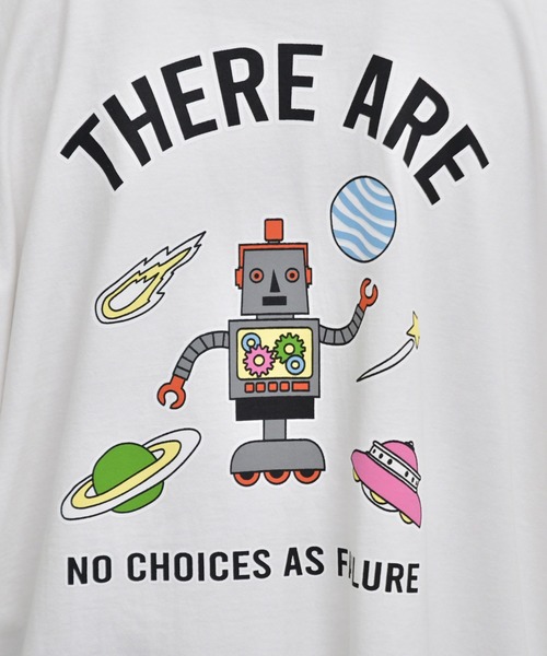 kutir（クティール）の「ロボットプリントTシャツ（Tシャツ/カットソー・メンズ・ホワイト/パープル/グリーン・SMALL/MEDIUM/LARGE）」の19枚目の写真