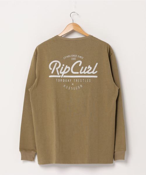 rip curl(リップカール)の「【RIP CURL リップカール】バックプリントTシャツ / 長袖 / ユニセックス(Tシャツ/カットソー・メンズ・ブラック/ベージュ/オフホワイト・MEDIUM/LARGE)」の17枚目の写真
